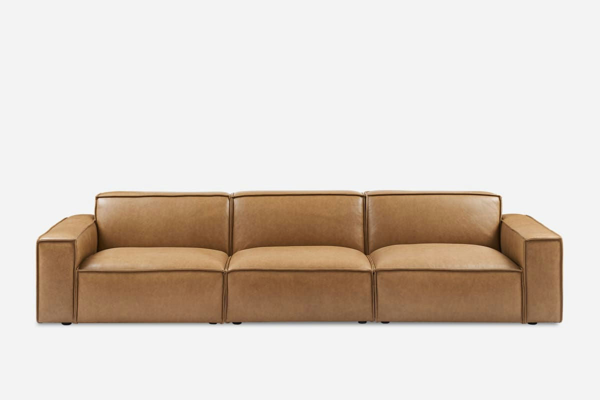 Jonathan Leather Extended Sofa