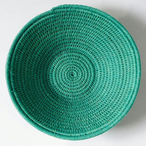 Emerald Decorative Woven Basket